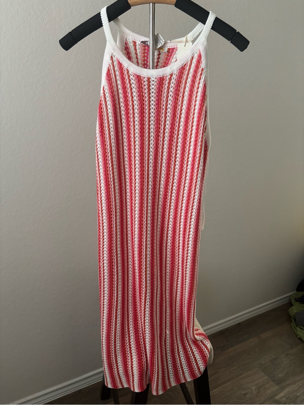 NWT C&C California Crochet Beach Cover Up VACAY Dress Boho Swim Cover Size Small